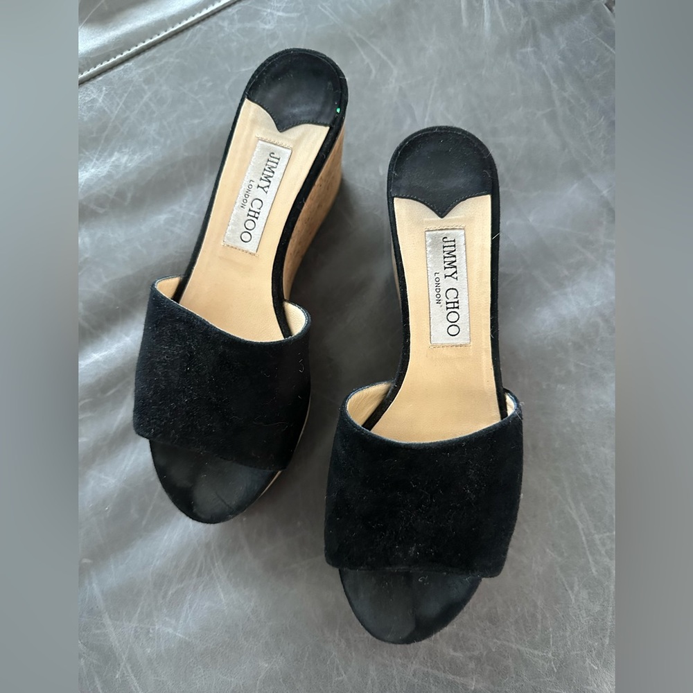 Jimmy Choo Cork Wedges